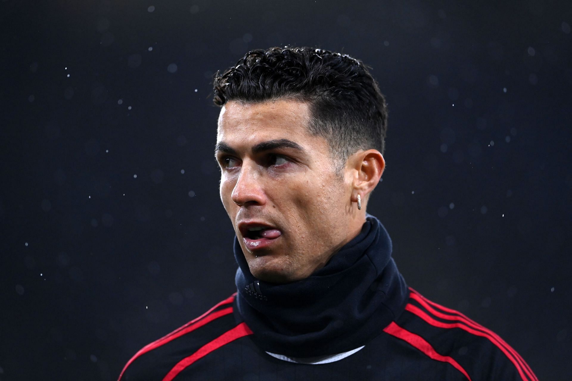 Is Cristiano Ronaldo playing for Manchester United against Liverpool