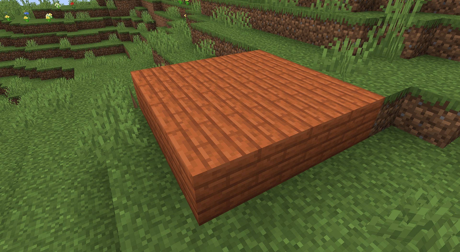 Acacia Planks (Image via Minecraft)