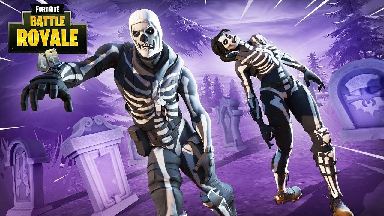 Skull Trooper skin in the game (Image via Epic Games)