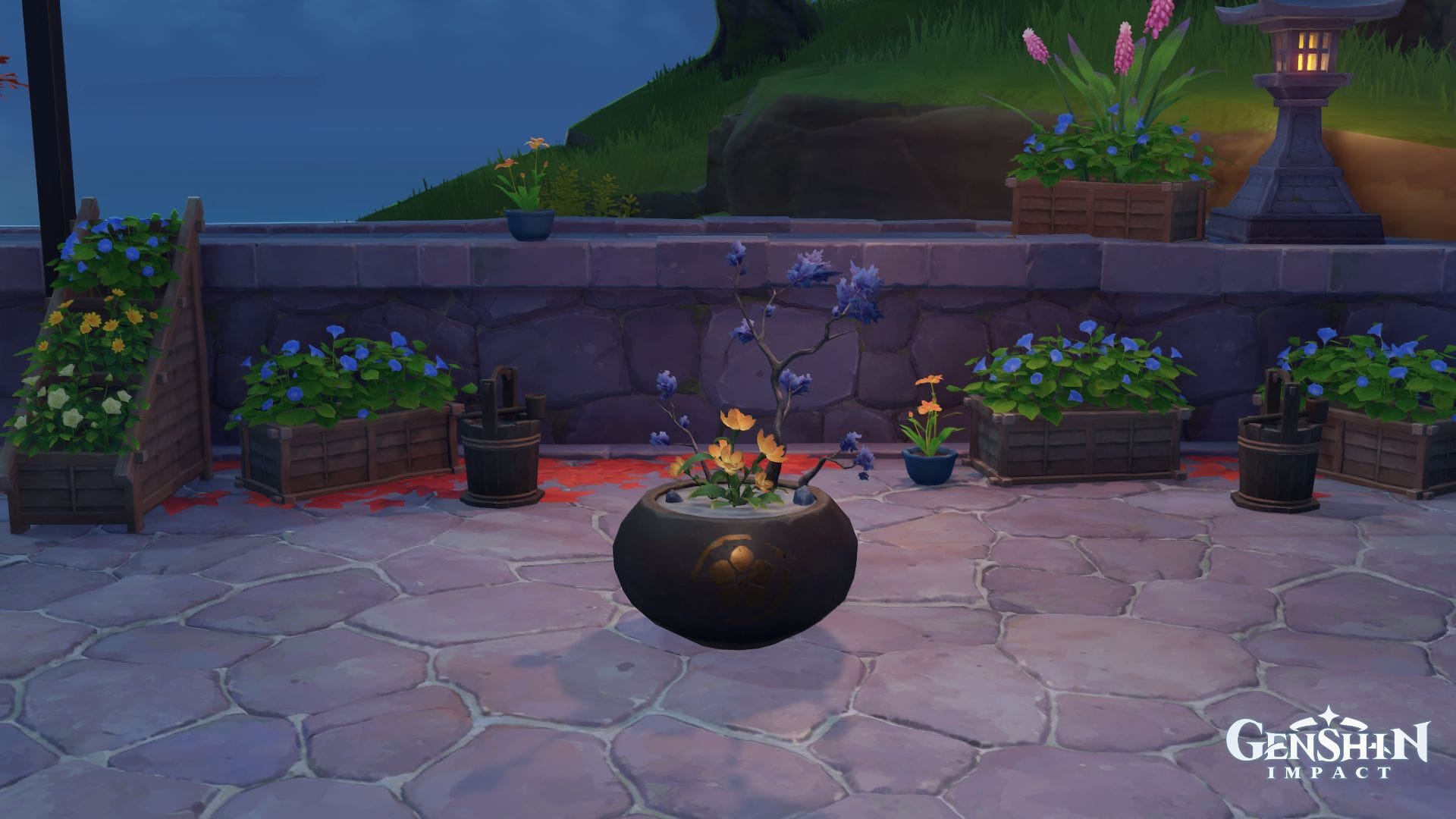 Genshin Impact Floral Courtyard guide (Day 1) How to construct Floral