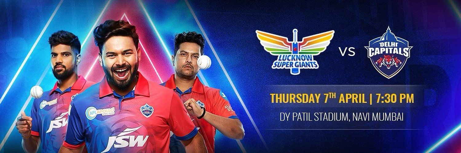 Delhi Capitals will take on Lucknow Super Giants on Thursday. Pic: DC/ Twitter