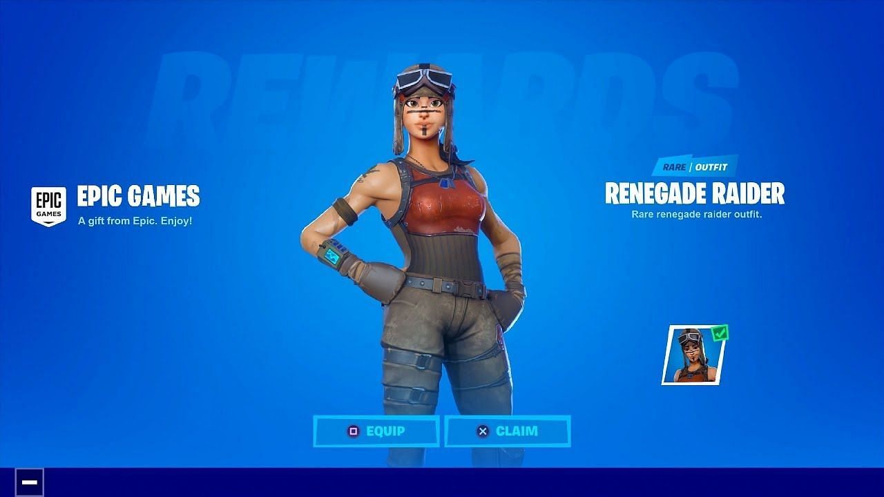 Renegade Raider skin (Image via Epic Games)