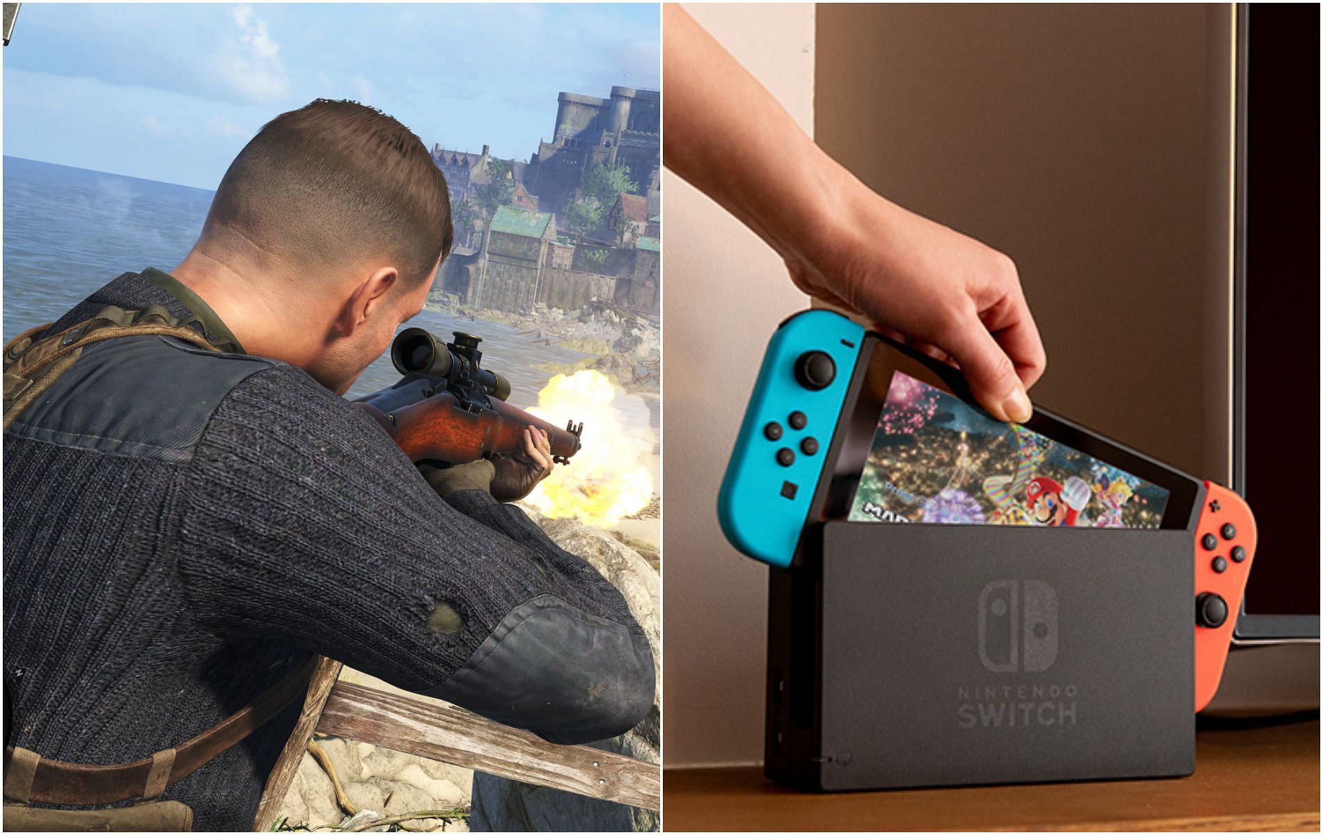 The upcoming open-world shooter is not yet confirmed for Switch but that may change in the future (Images via Rebellion/Nintendo)