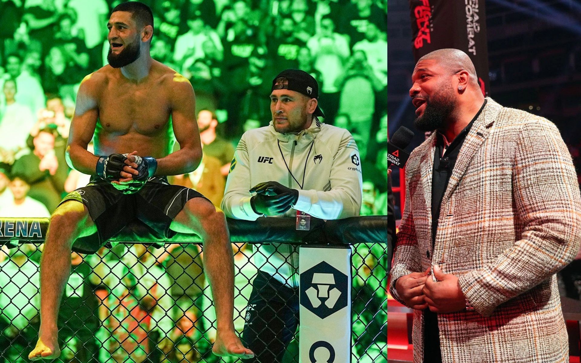 UFC News Quinton 'Rampage' Jackson does not know who Khamzat Chimaev is