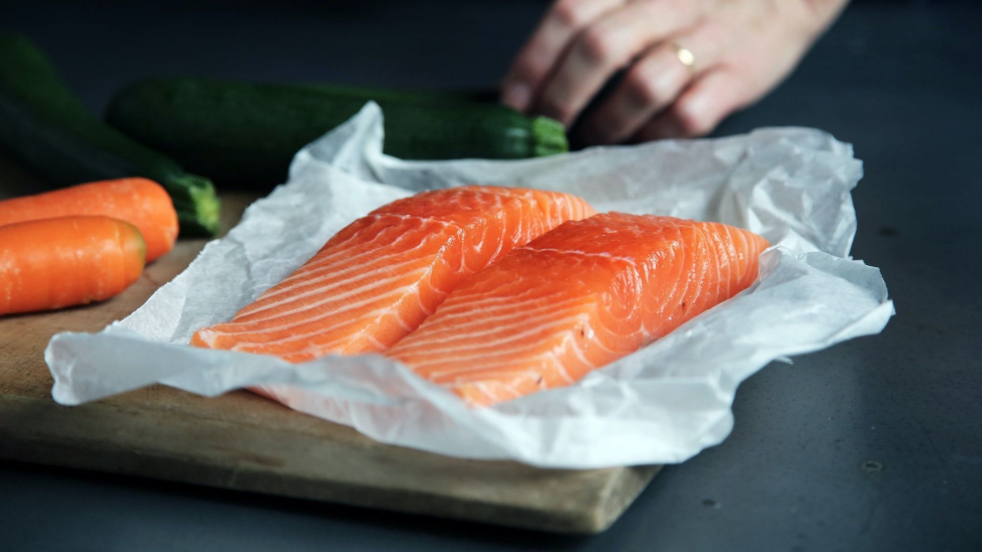 Salmon are a rich source of Omega-3. Image via Unsplash/Caroline Atwood
