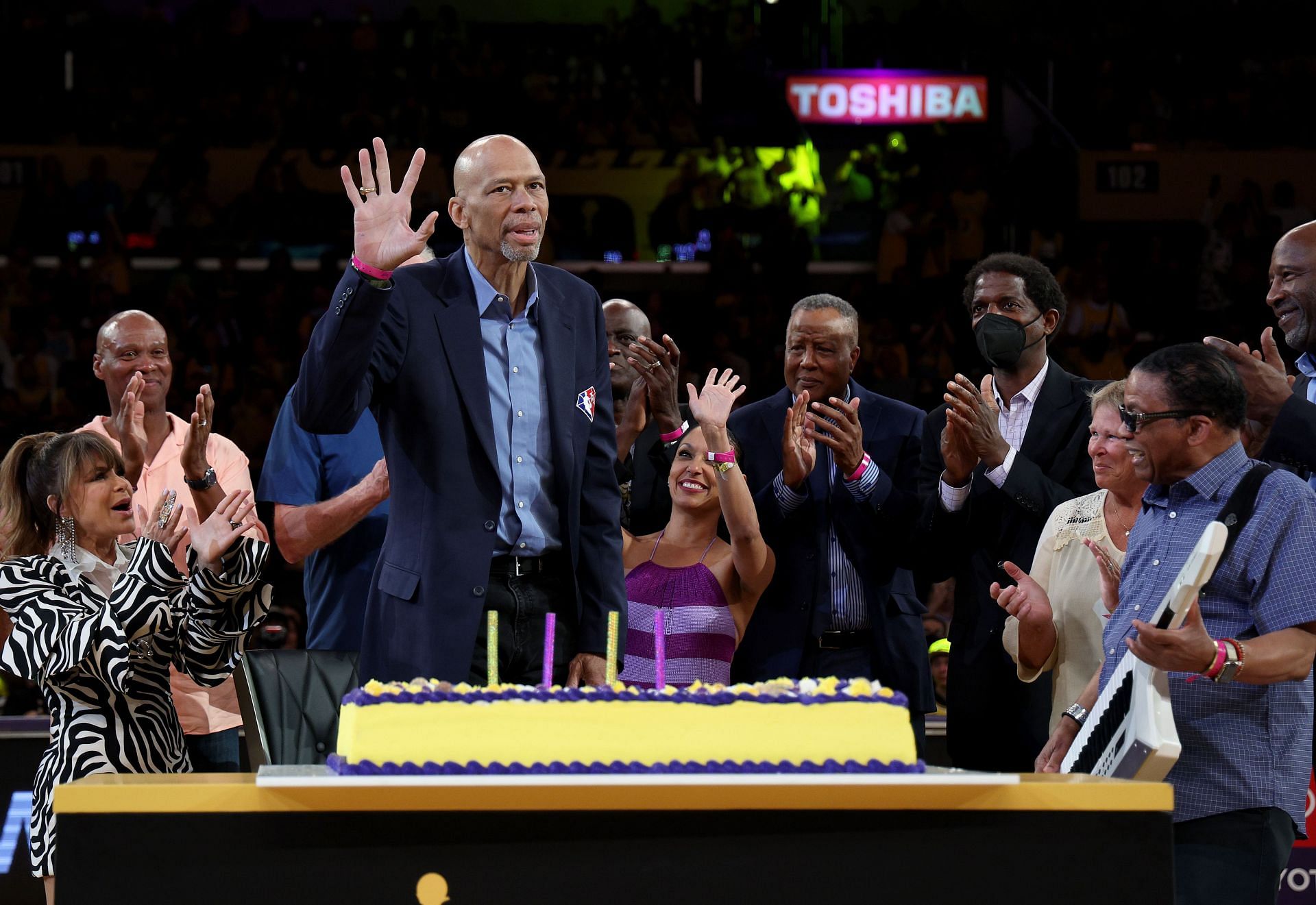 Kareem Abdul-Jabbar is a Lakers legend and holds the scoring lead, but the current Laker is close to him.