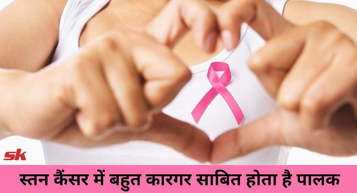 स्तन कैंसर में बहुत कारगर साबित होता है पालक 