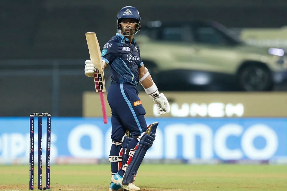 Wriddhiman Saha gave the early momentum to the Gujarat Titans innings [P/C: iplt20.com]