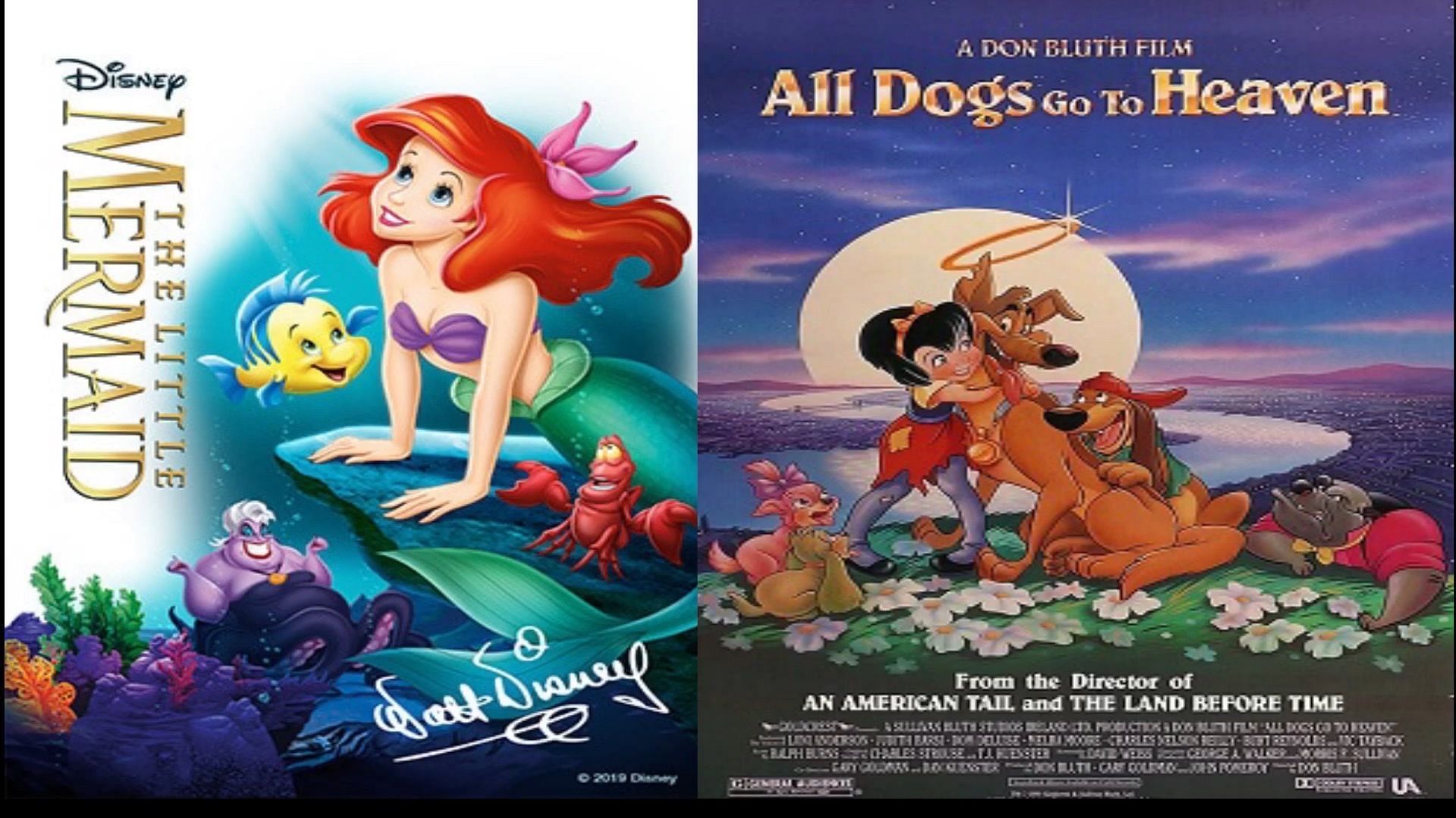 Why All Dogs Go To Heaven is better than The Little Mermaid