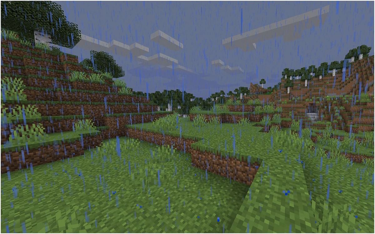 5 best texture packs for rain in Minecraft