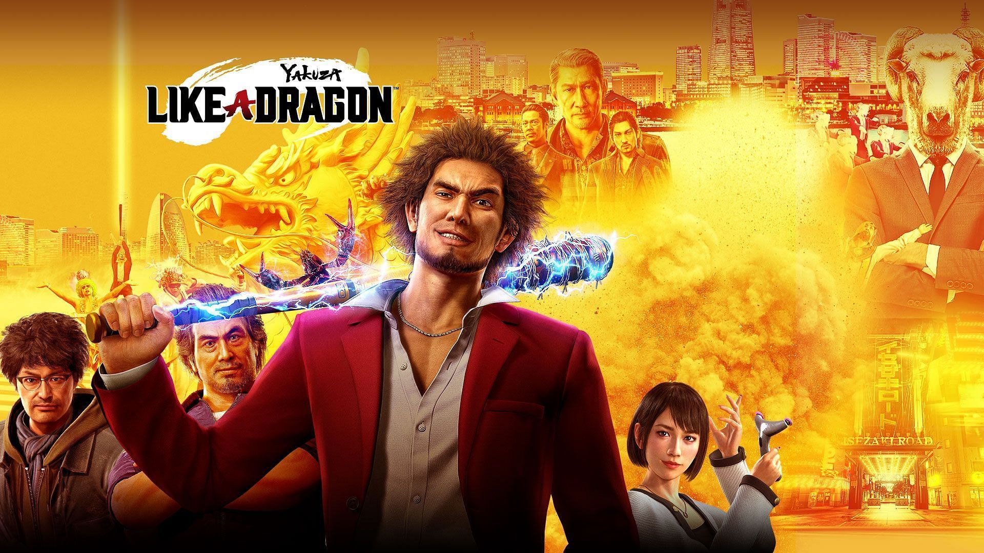 The cover image of Yakuza: Like a Dragon (Image via Ryu Ga Gotoku Studios)