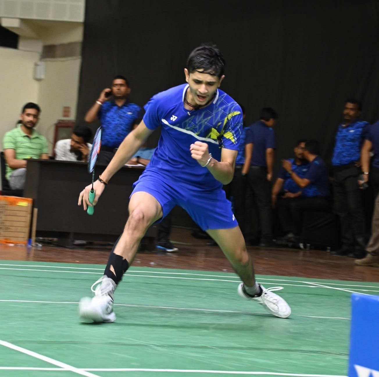 Priyanshu Rajawat clinched a place in the Indian team by emerging men&#039;s singles winner during the trials. (Pic credit: BAI)