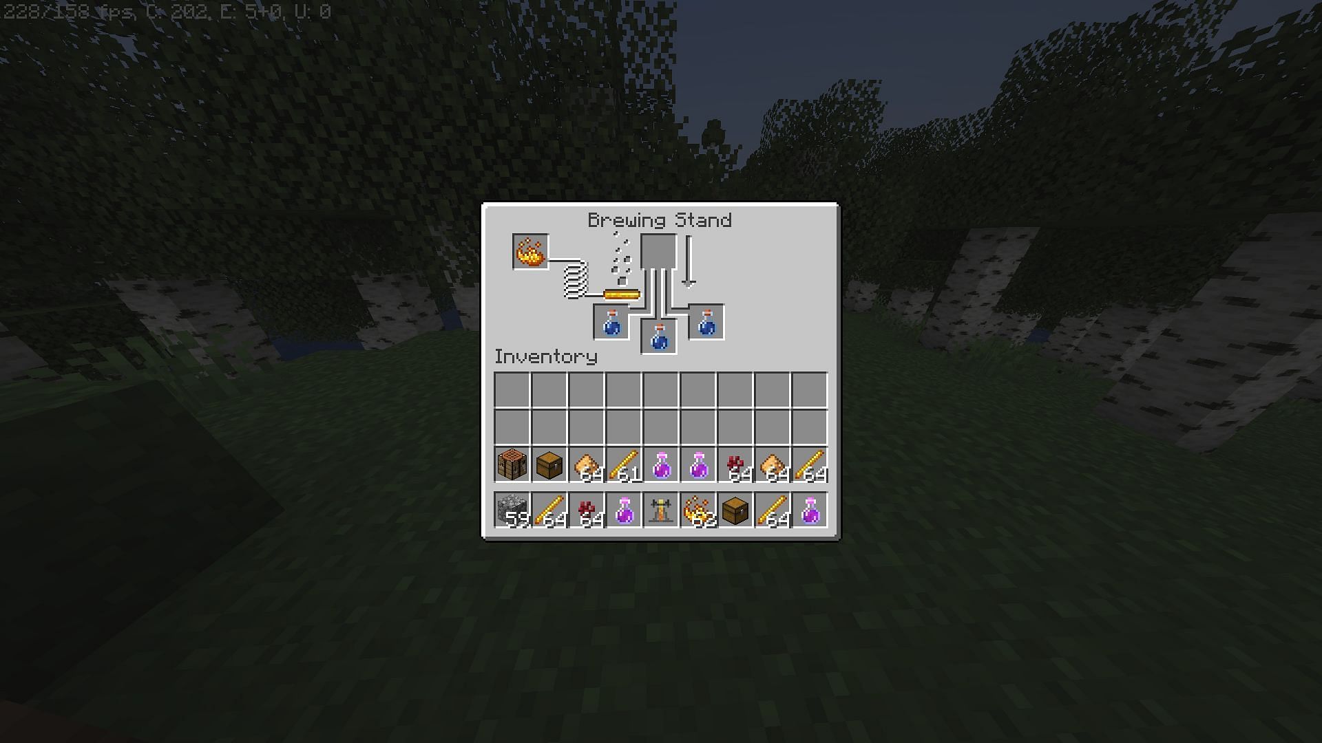 How To Make A Strength Ii Potion In Minecraft 1964