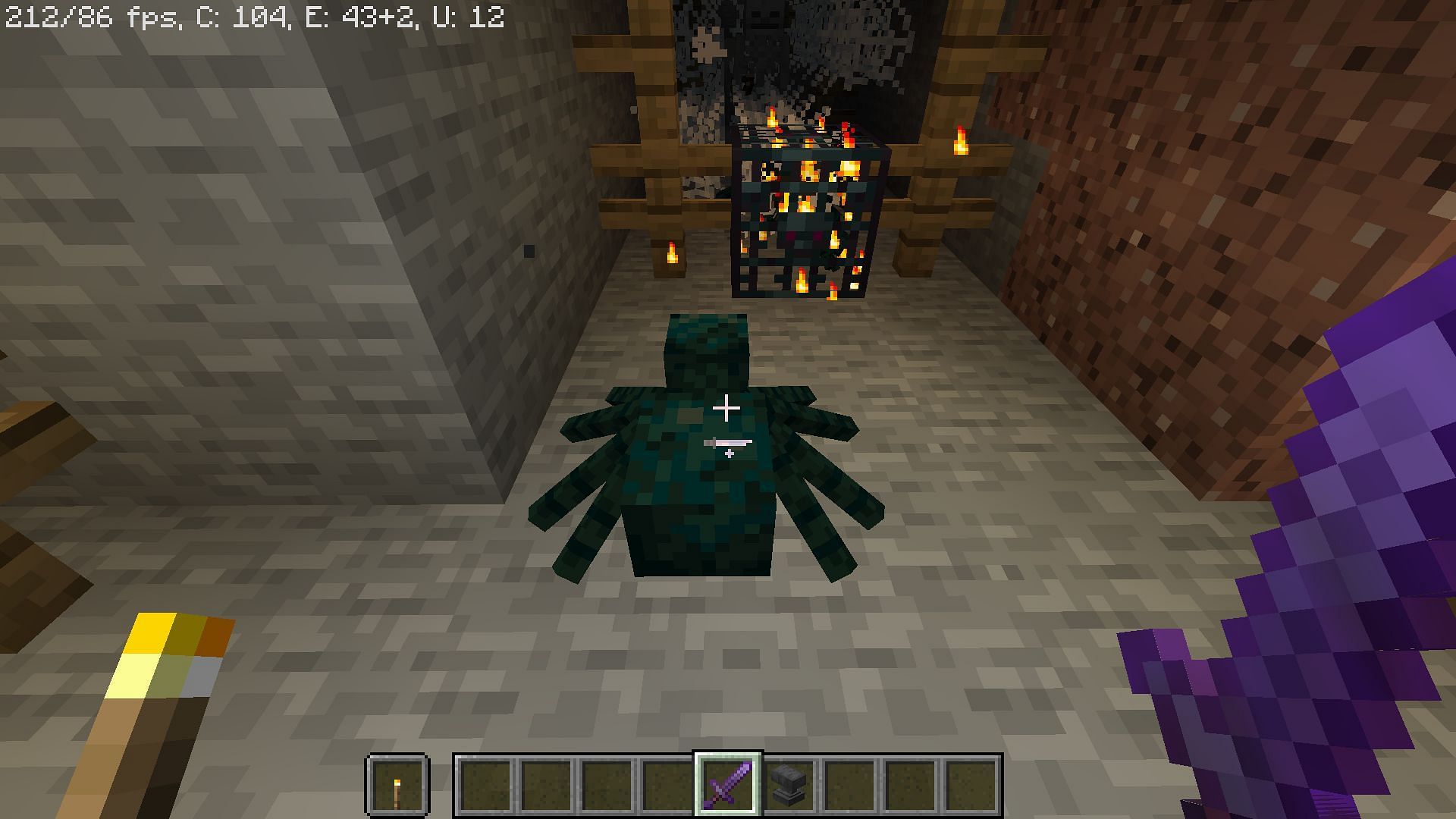 It only works with arthropod mobs like spiders, bees, endermite, and silverfish (Image via Minecraft)