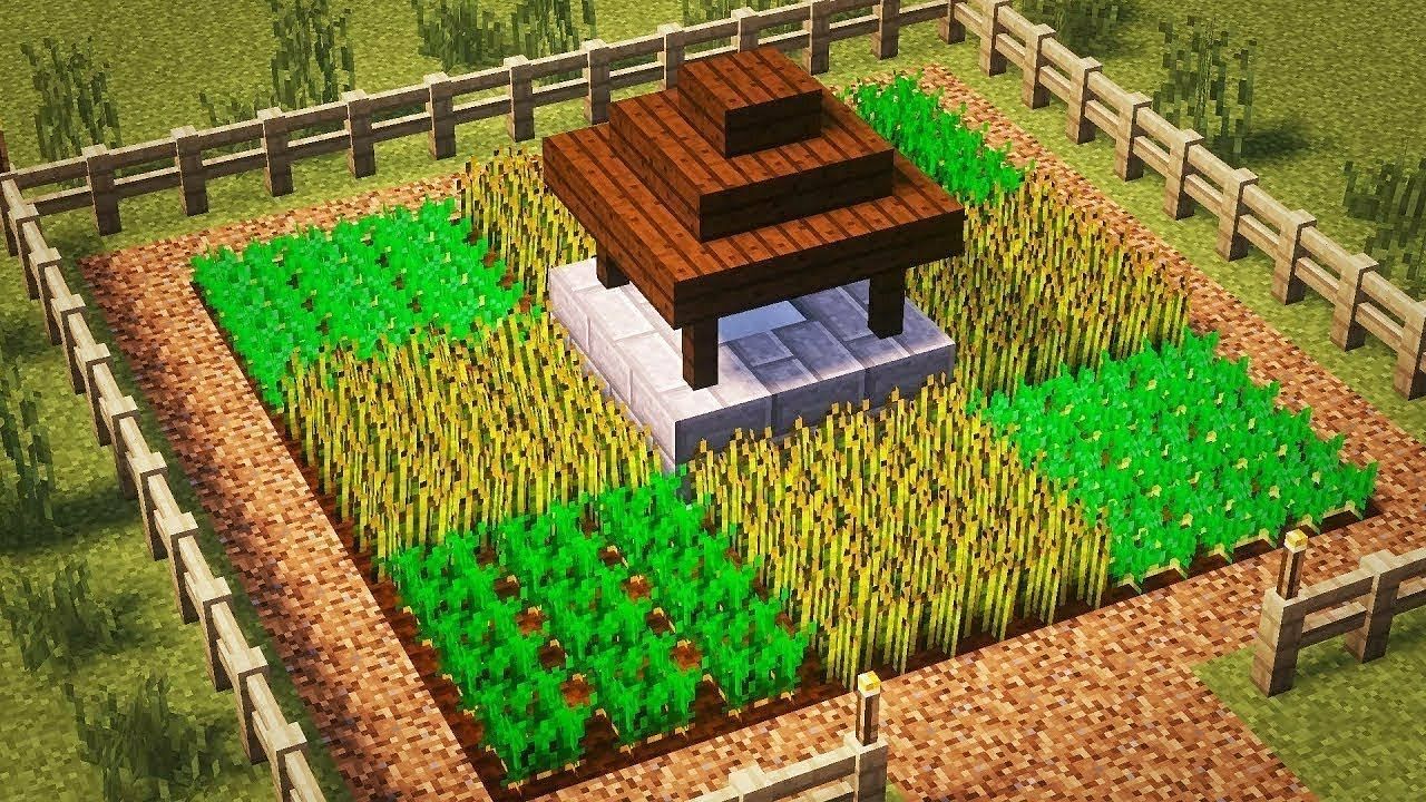 5 easiest wheat farm designs to build in Minecraft