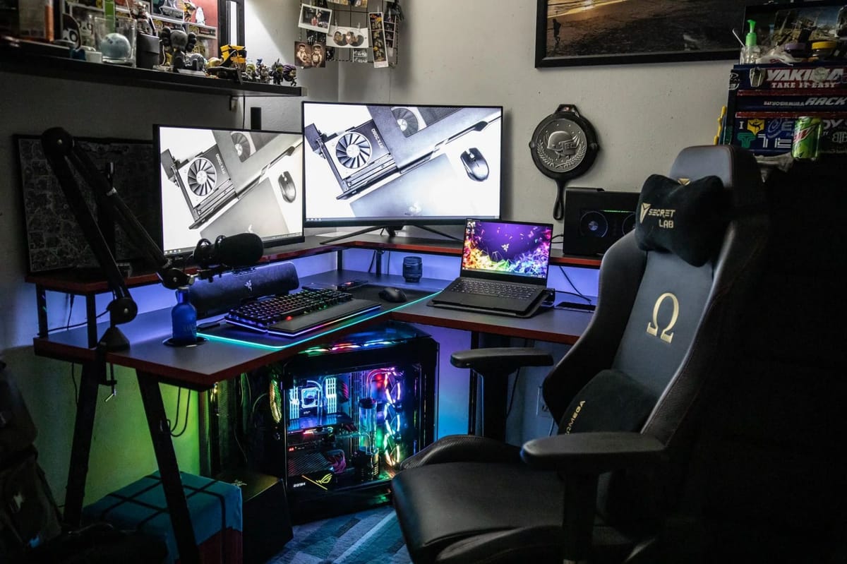 What Is The Best Desk Size For Gaming What Is The Best Desk Size For Gaming