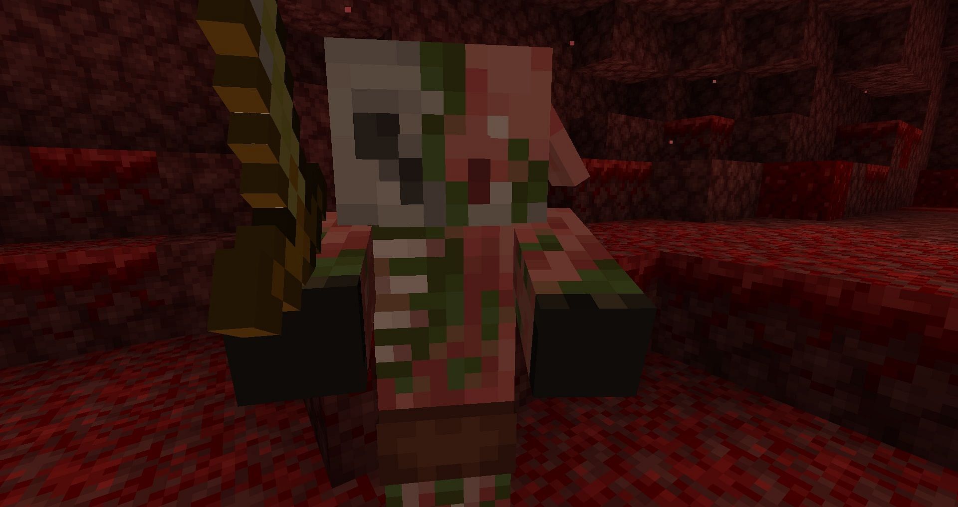 The new version of the Zombie Pigmen, Zombified Piglins (Image via Minecraft)