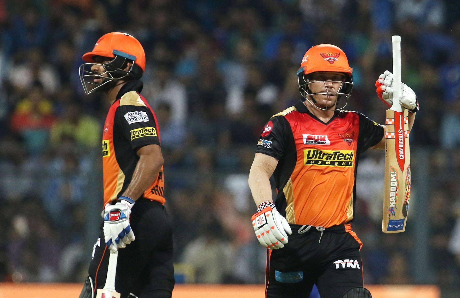 Dhawan and Warner are among the highest run scorers in IPL history