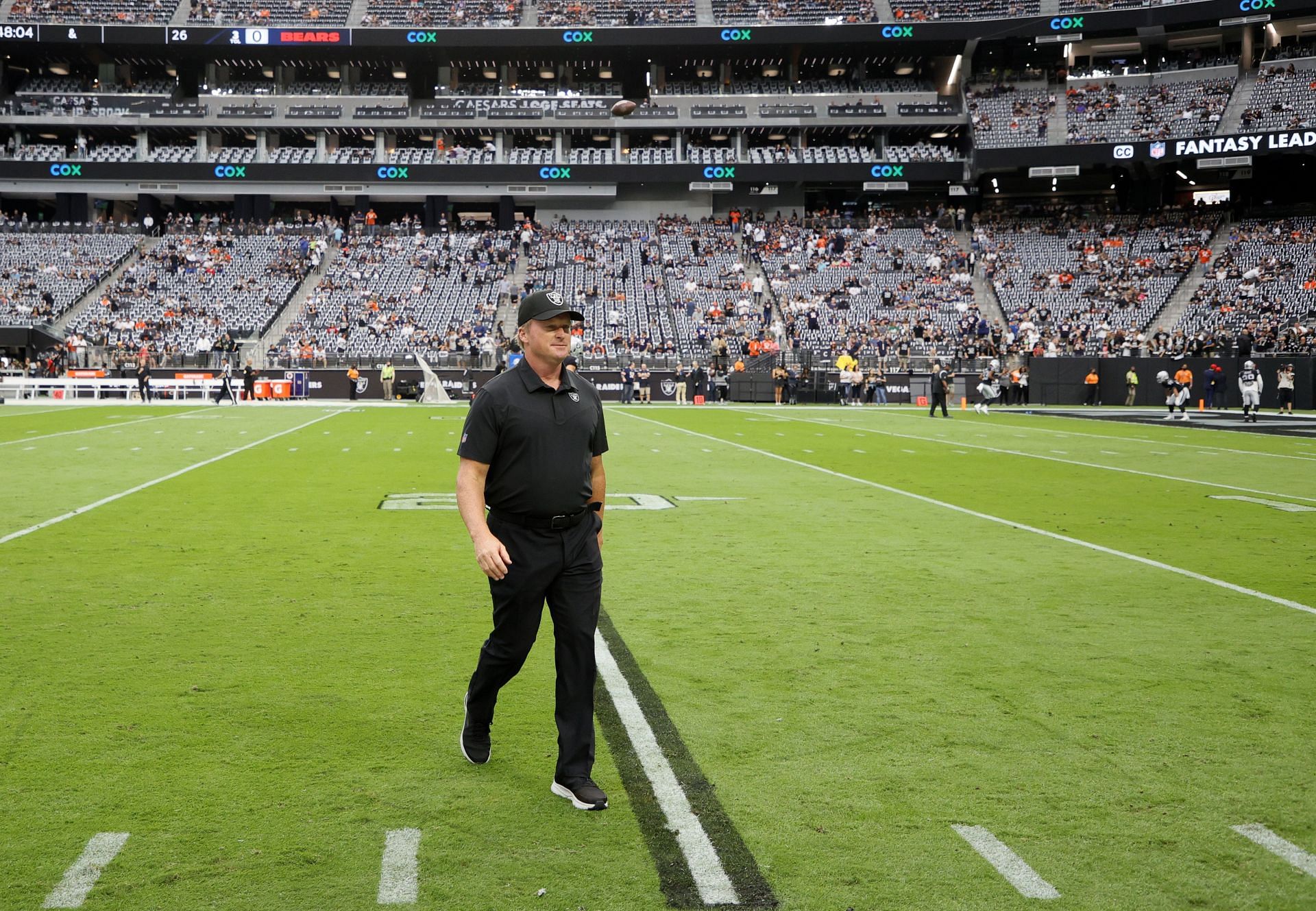 Jon Gruden remains intertwined legally with the NFL