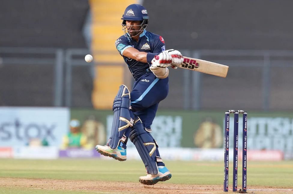 Wriddhiman Saha has been the aggressor at the top of the order for the Gujarat Titans [P/C: iplt20.com]