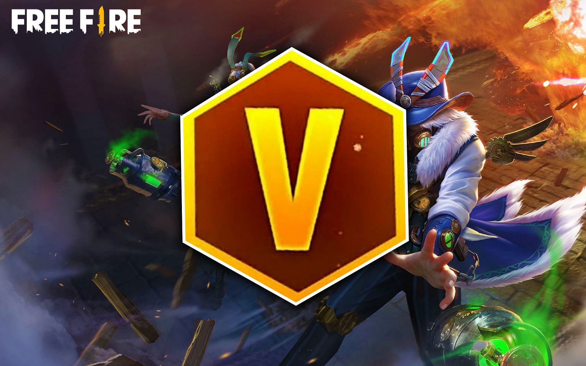 free fire v badge mod apk