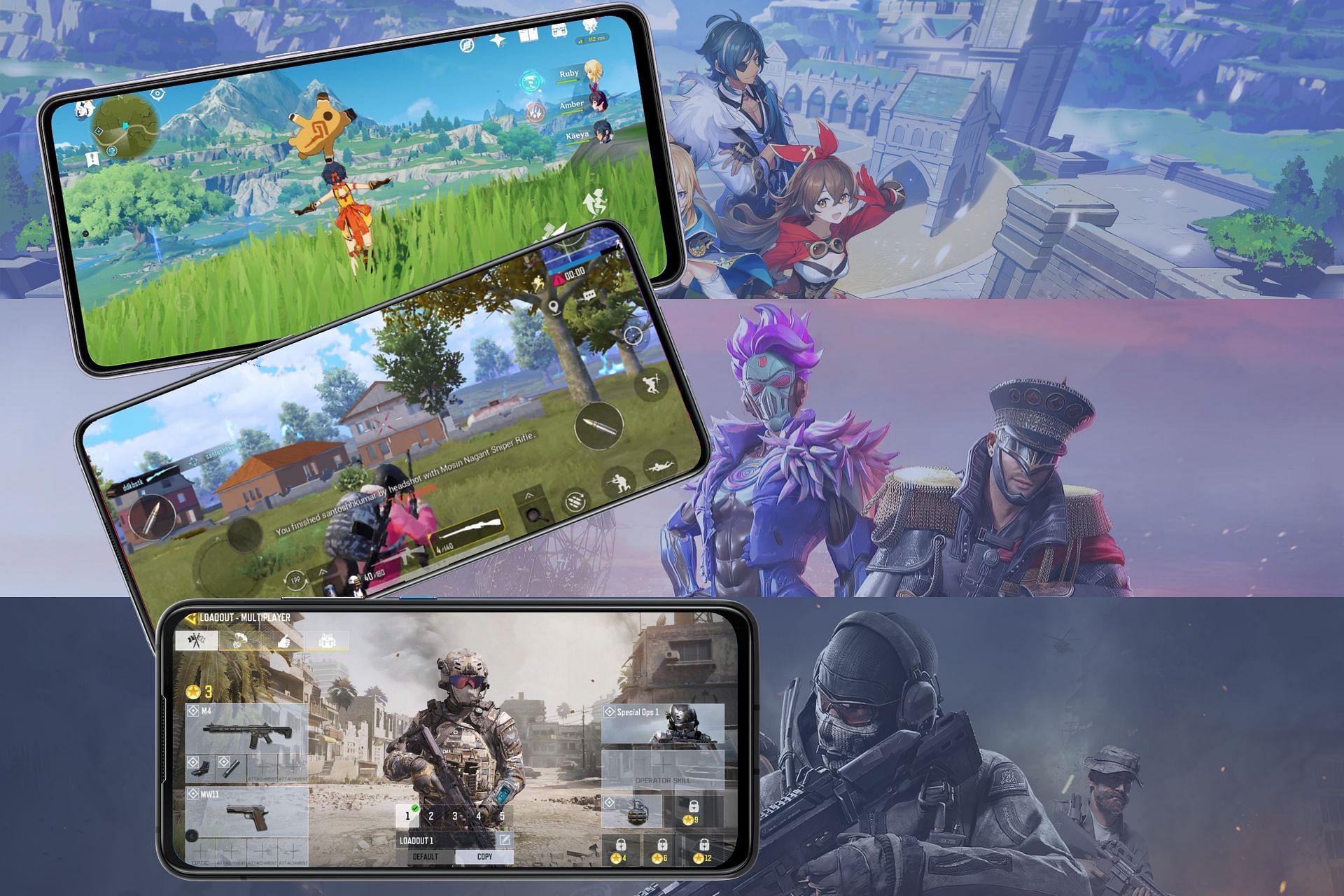 5 most popular mobile games in 2022 (Image via Sportskeeda)