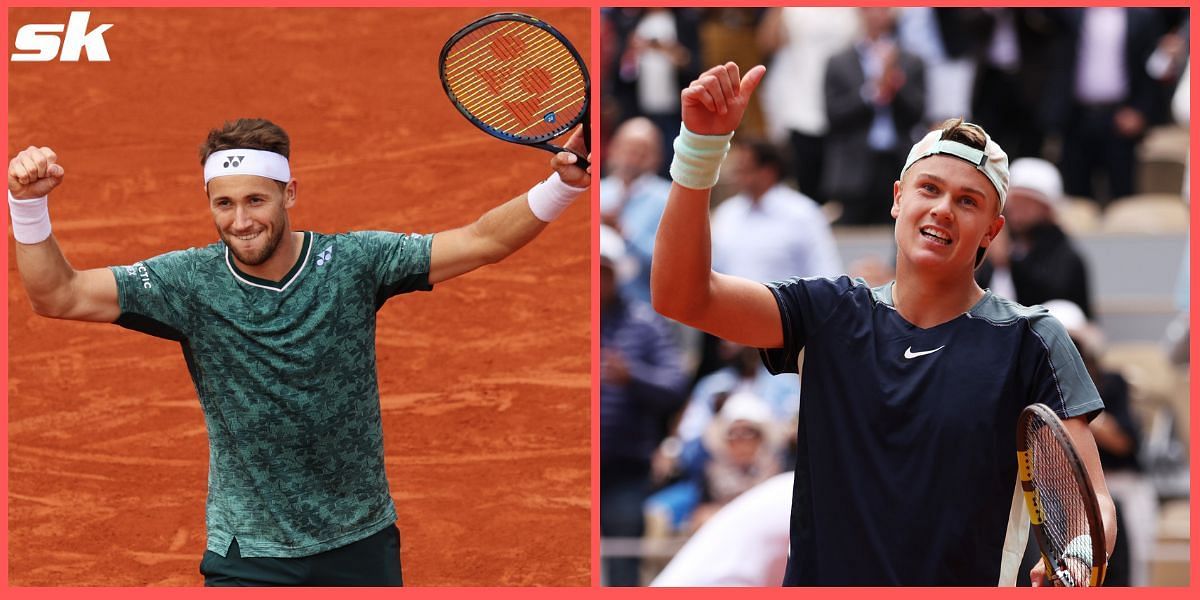 Casper Ruud will take on Holger Rune in the quarterfinals of the French Open