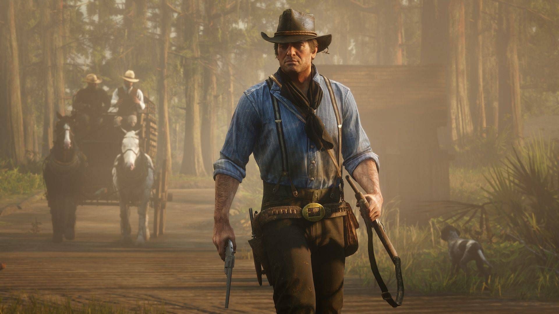 Red Dead Redemption 2 is one of the several major titles coming to PS Plus Extra/Deluxe (Image via Rockstar)