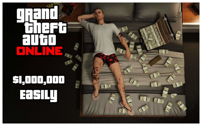 How to earn 1,000,000 in GTA Online easily