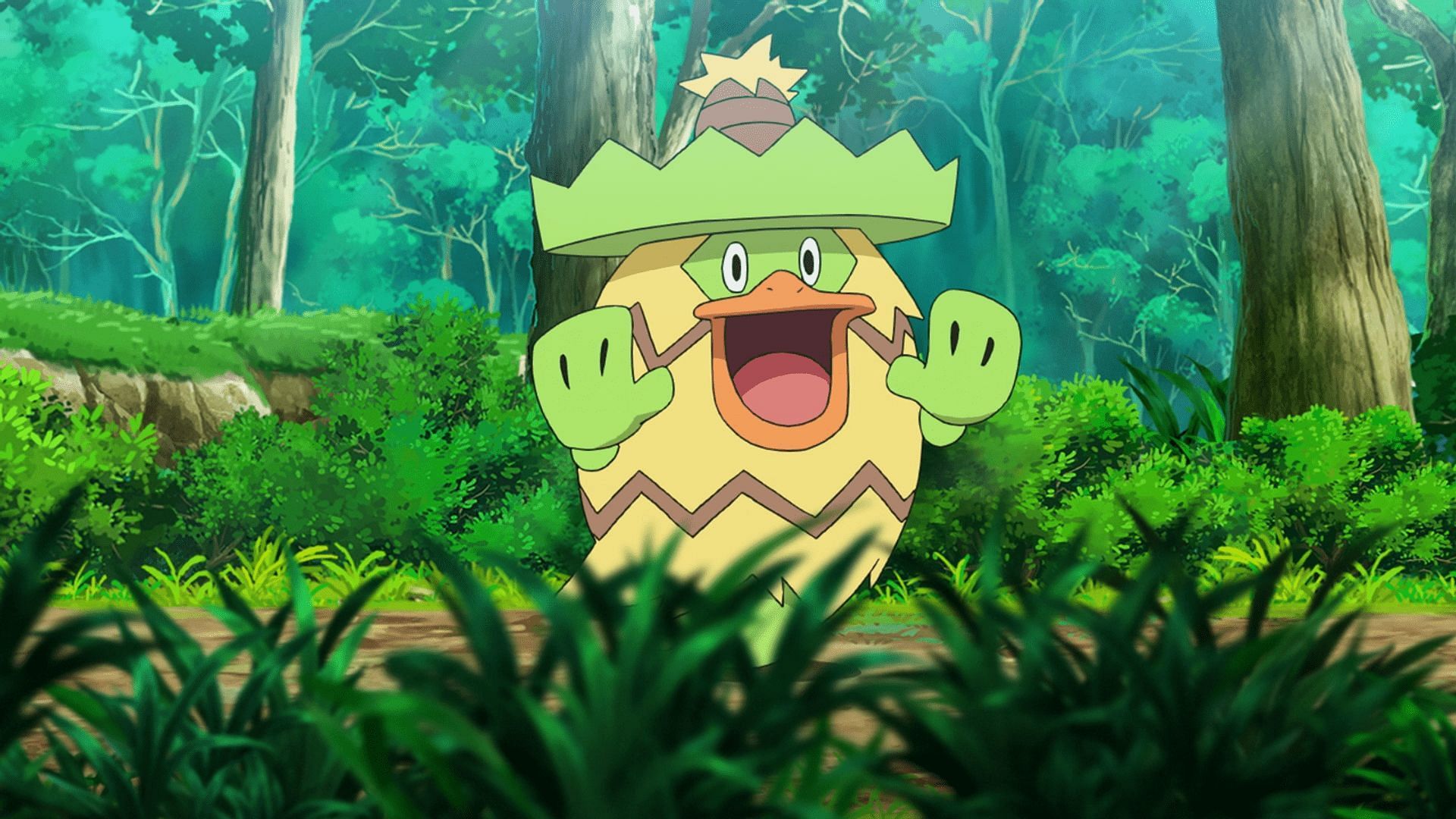 Ludicolo appears in Three-Star Raid Battles (Image via The Pokemon Company)