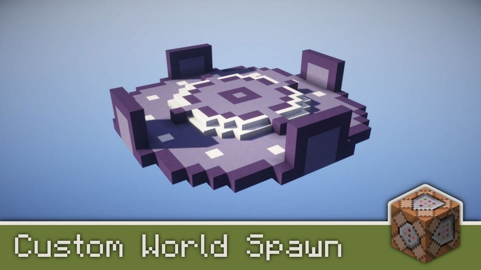 Use commands to set world spawns (Image via NOPEname/Youtube)