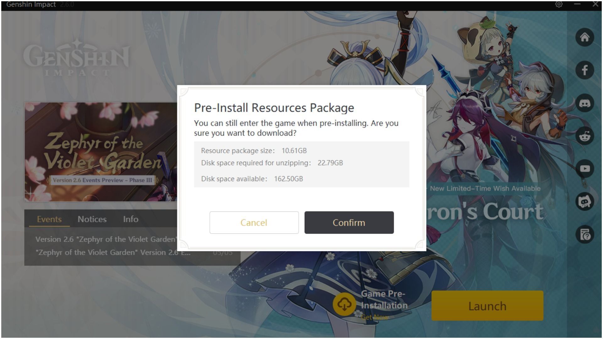 Genshin Impact 2.7 update release date, time, and how to download the preinstallation package