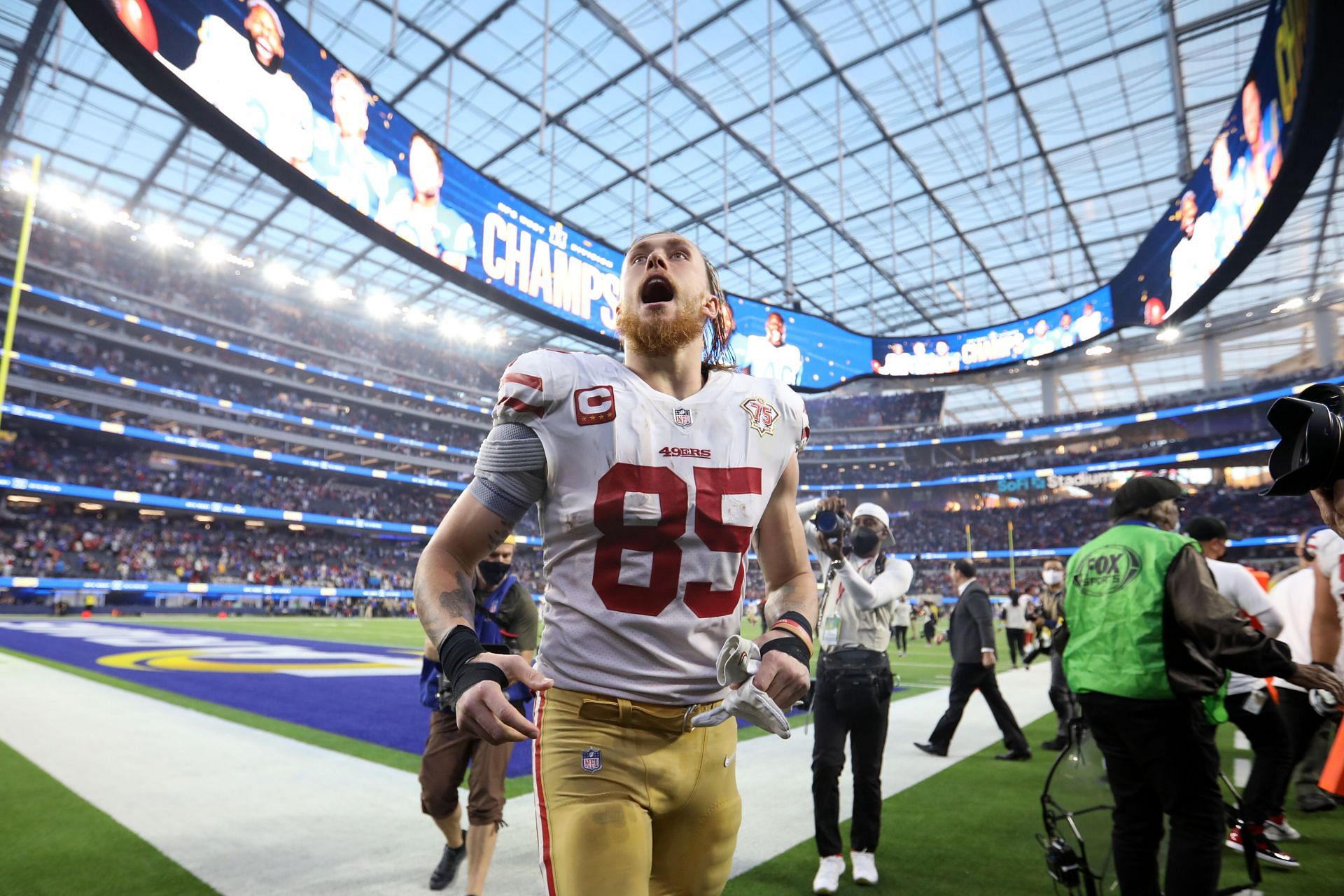 49ers' George Kittle Discusses Pay Gap Between Receivers And Tight Ends