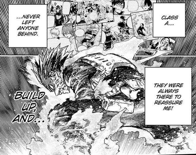 My Hero Academia chapter 352: The battle between Shoto and Dabi reaches