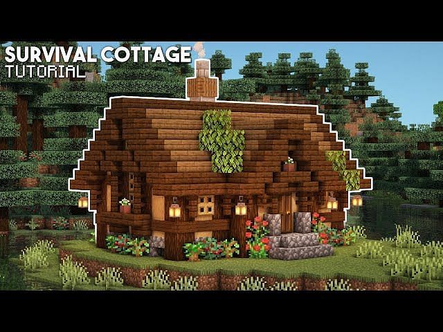 10 Best Easy Cottage Blueprints In Minecraft