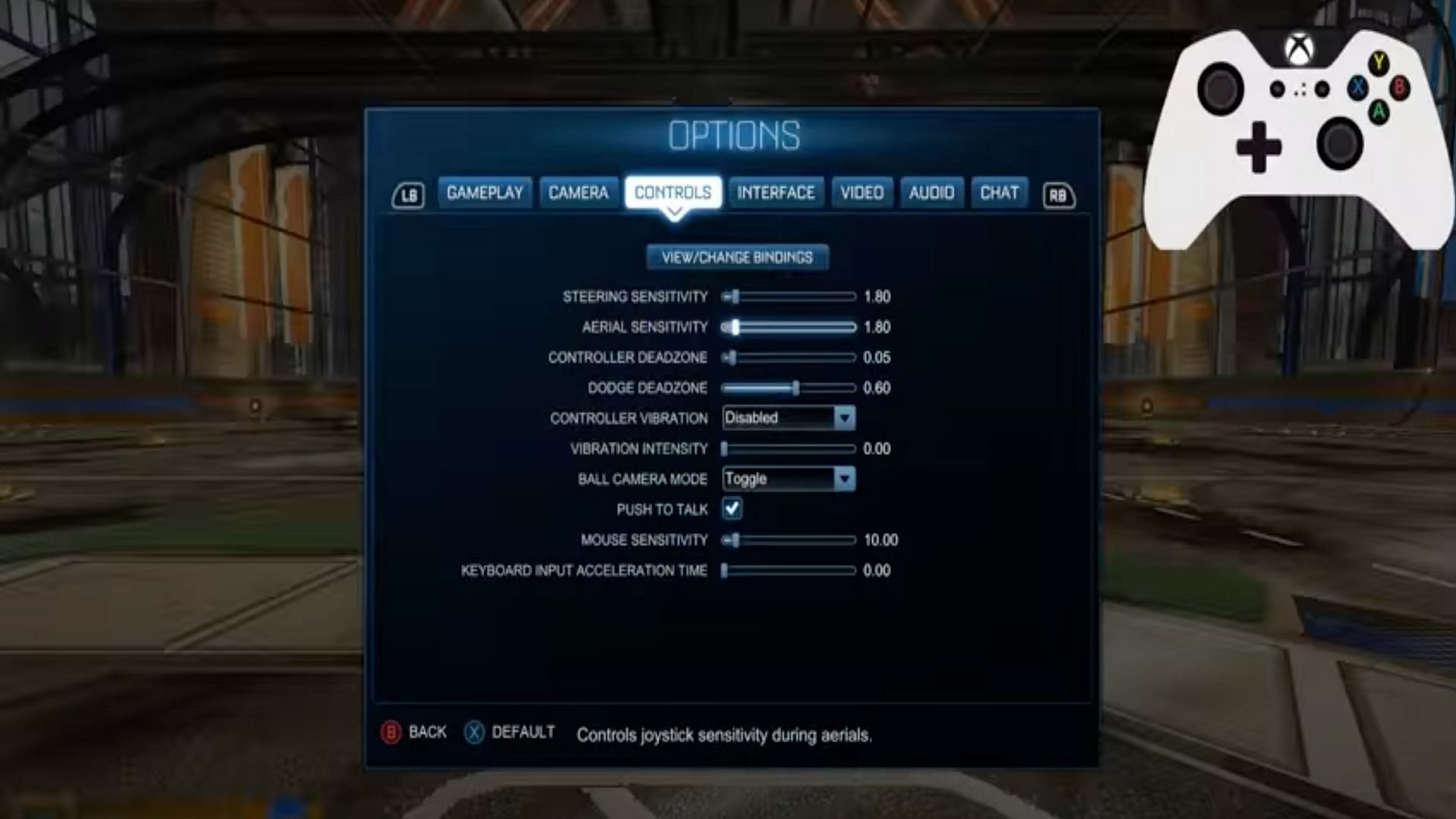 Best Controller Settings Rocket League The best controller settings for Rocket League