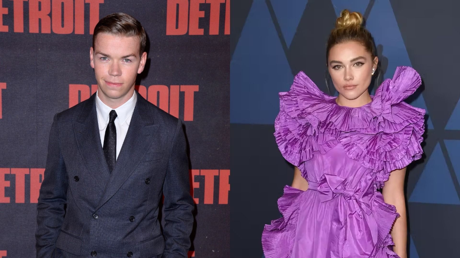 Florence Pugh and Will Poulter pictures