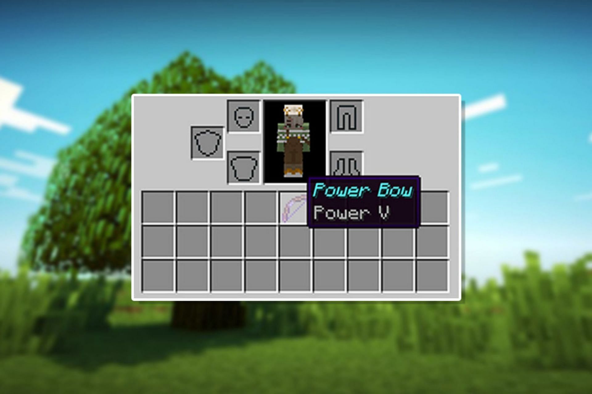 Players can use Power to increase their damage output (Image via Mojang)