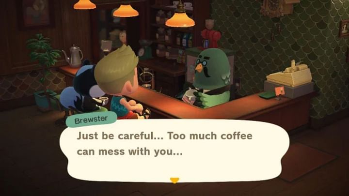 what-happens-if-you-drink-too-much-coffee-in-animal-crossing-new-horizons