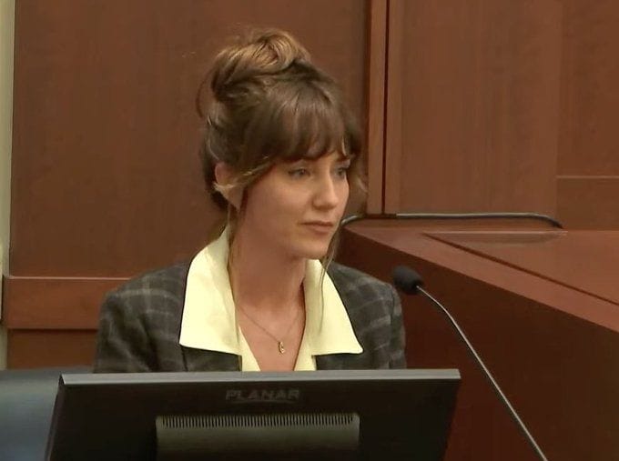 Why was Gina Deuters dismissed from Johnny Depp's defamation trial