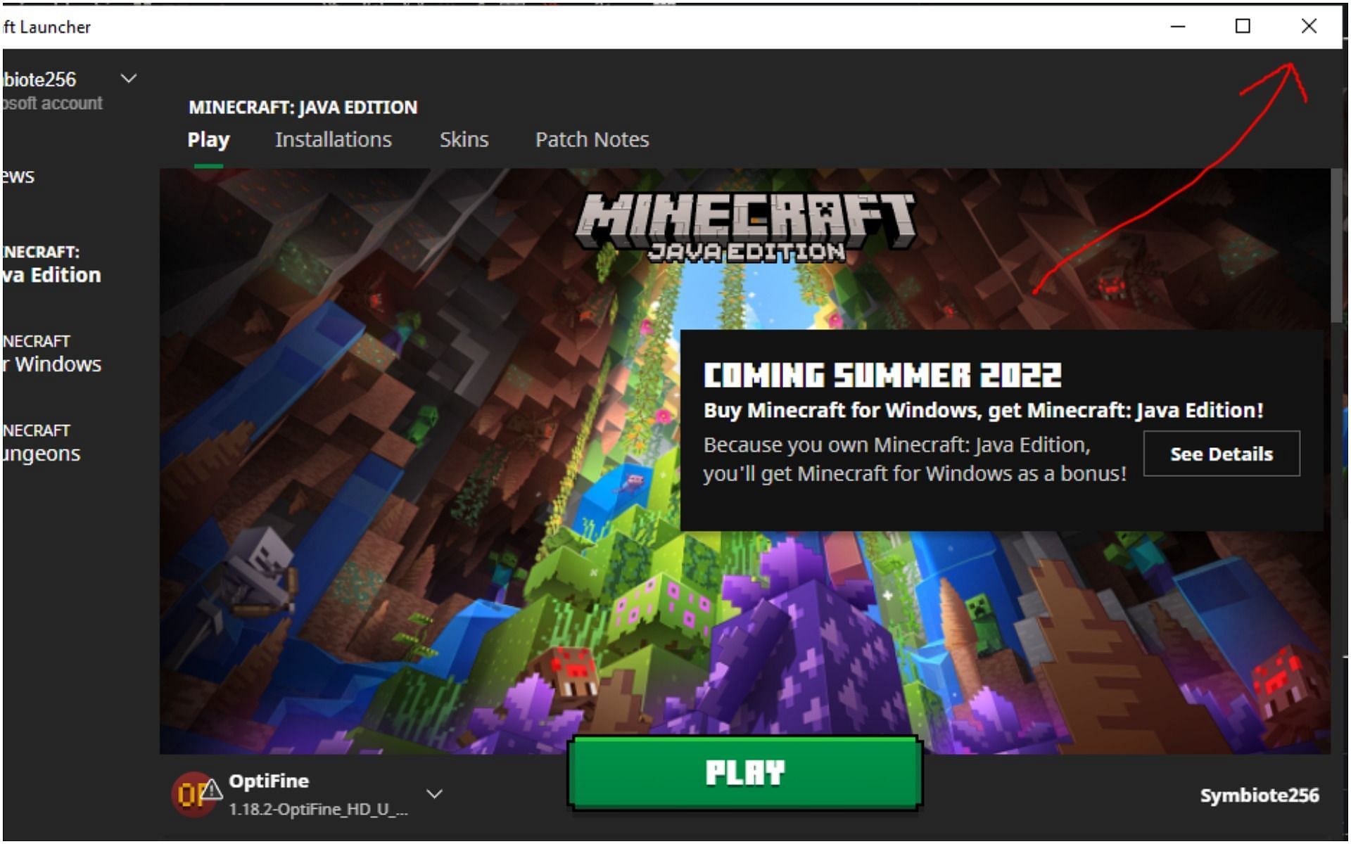 how to restart the minecraft launcher to fix the server
