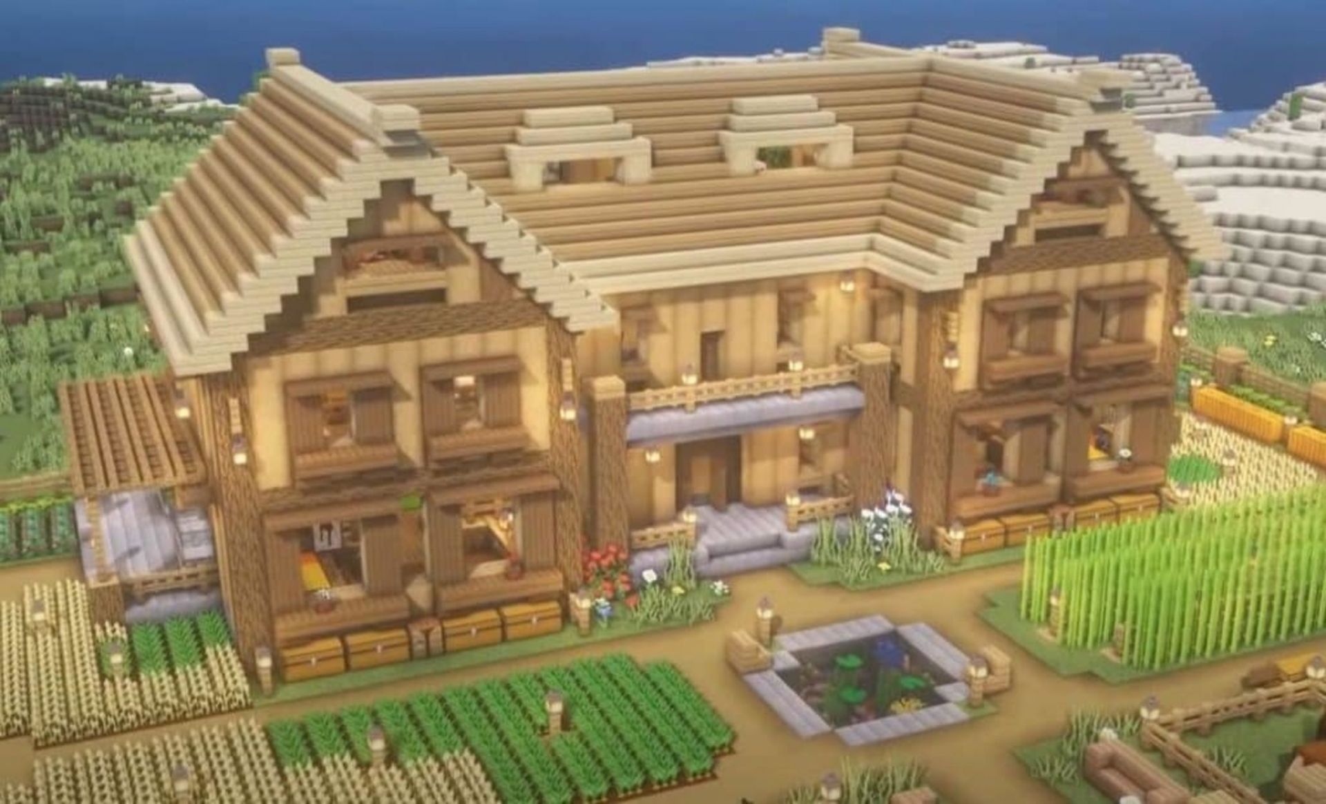 10 best Minecraft mansion designs