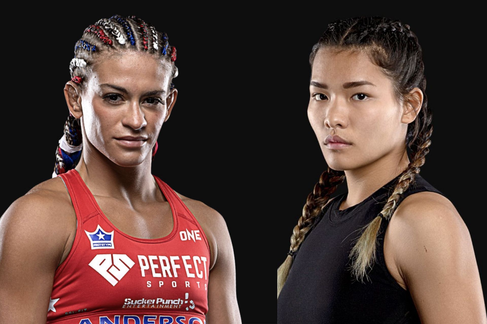 Alyse Anderson (left) says she&#039;s carrying a tougher mindset heading into her fight against Asha Roka (right) at ONE 157. [Photos ONE Championship]