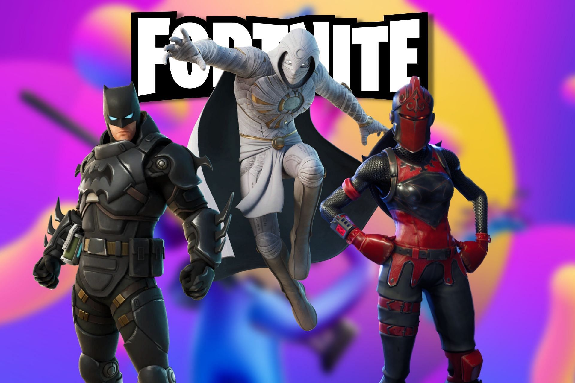 These are some of the coolest knights in Fortnite (Image via Sportskeeda)