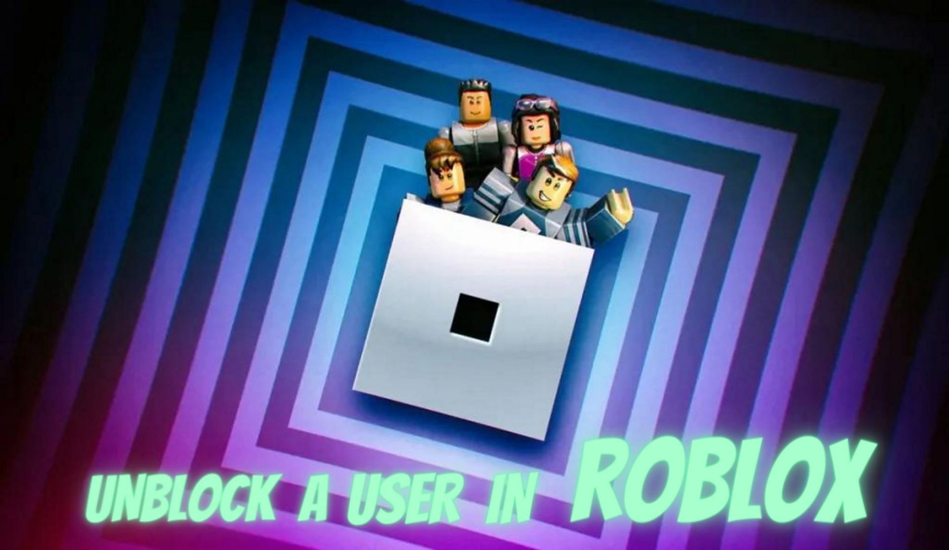 A detailed guide to unblocking users (Image via Roblox)