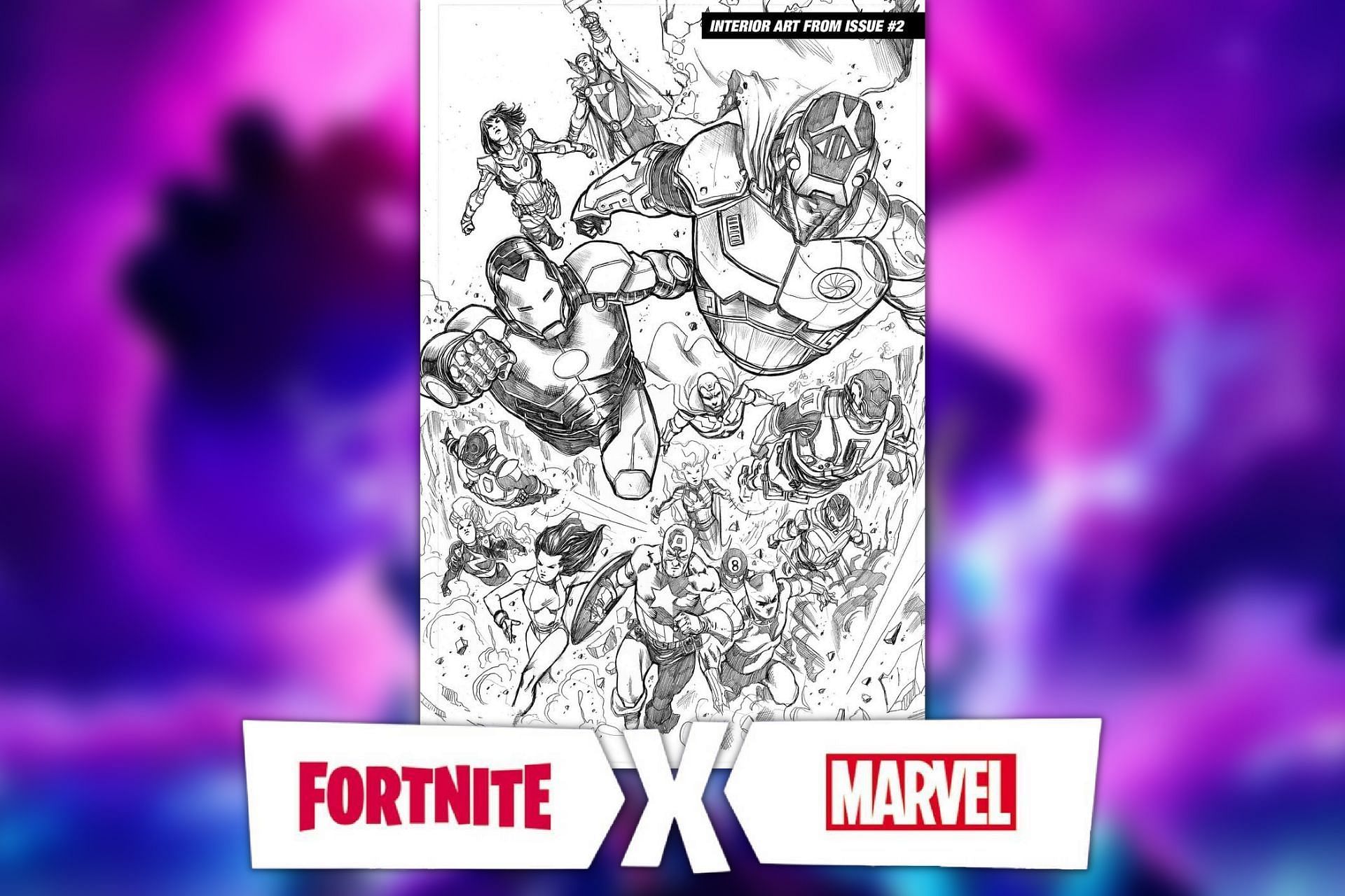 Vision and Captain Marvel may be coming to Fortnite soon