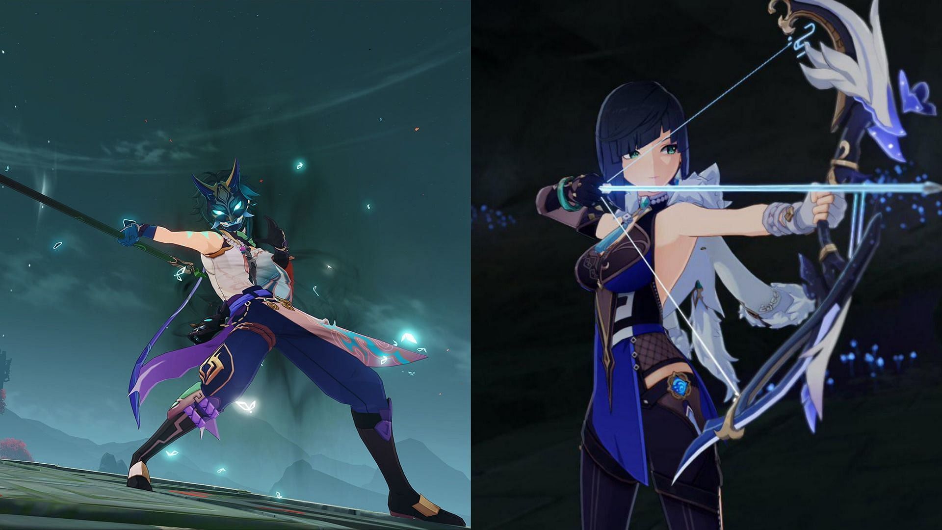 According to new Genshin Impact leaks, Yelan and Xiao will appear on an upcoming banner this month (Image via Genshin Impact)