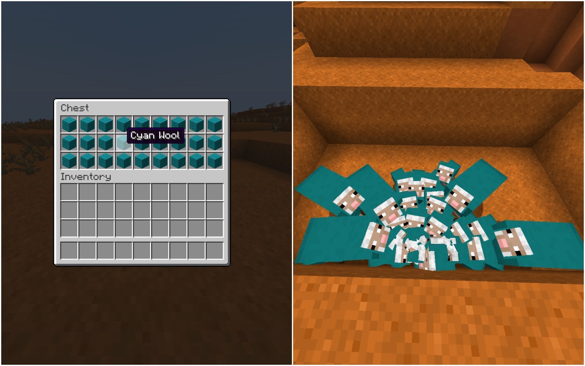 Top 5 uses of cyan dye in Minecraft