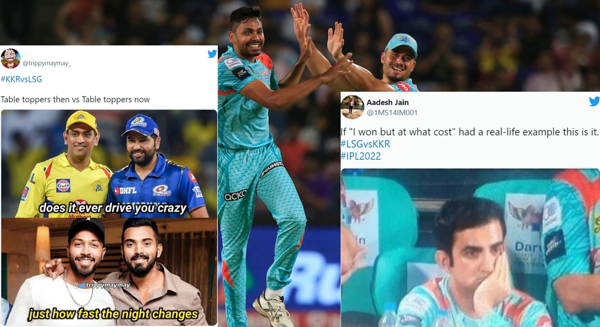 LSG vs KKR memes, IPL 2022: Top 10 funny memes from the latest match