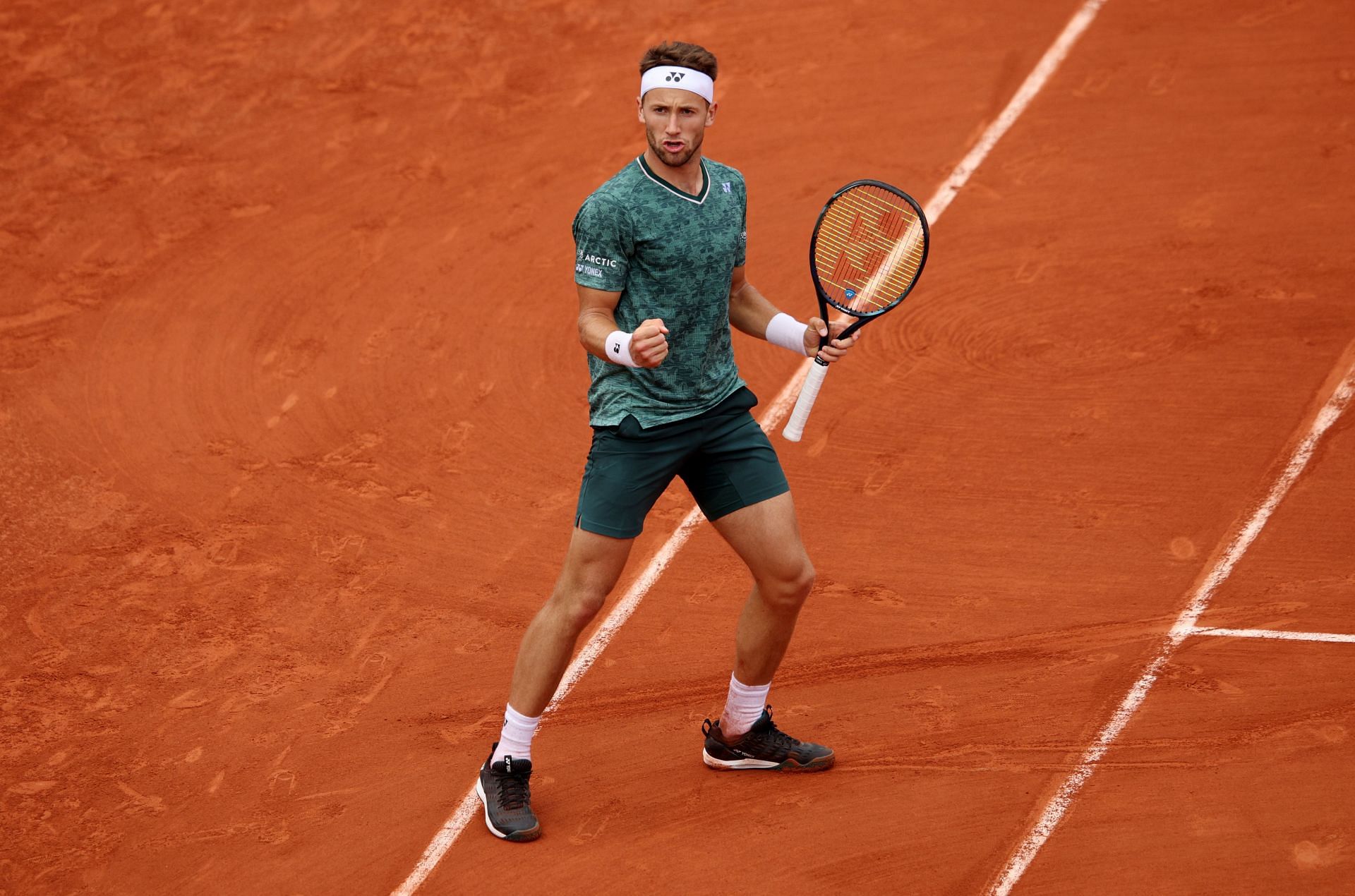 Casper Ruud at the 2022 French Open